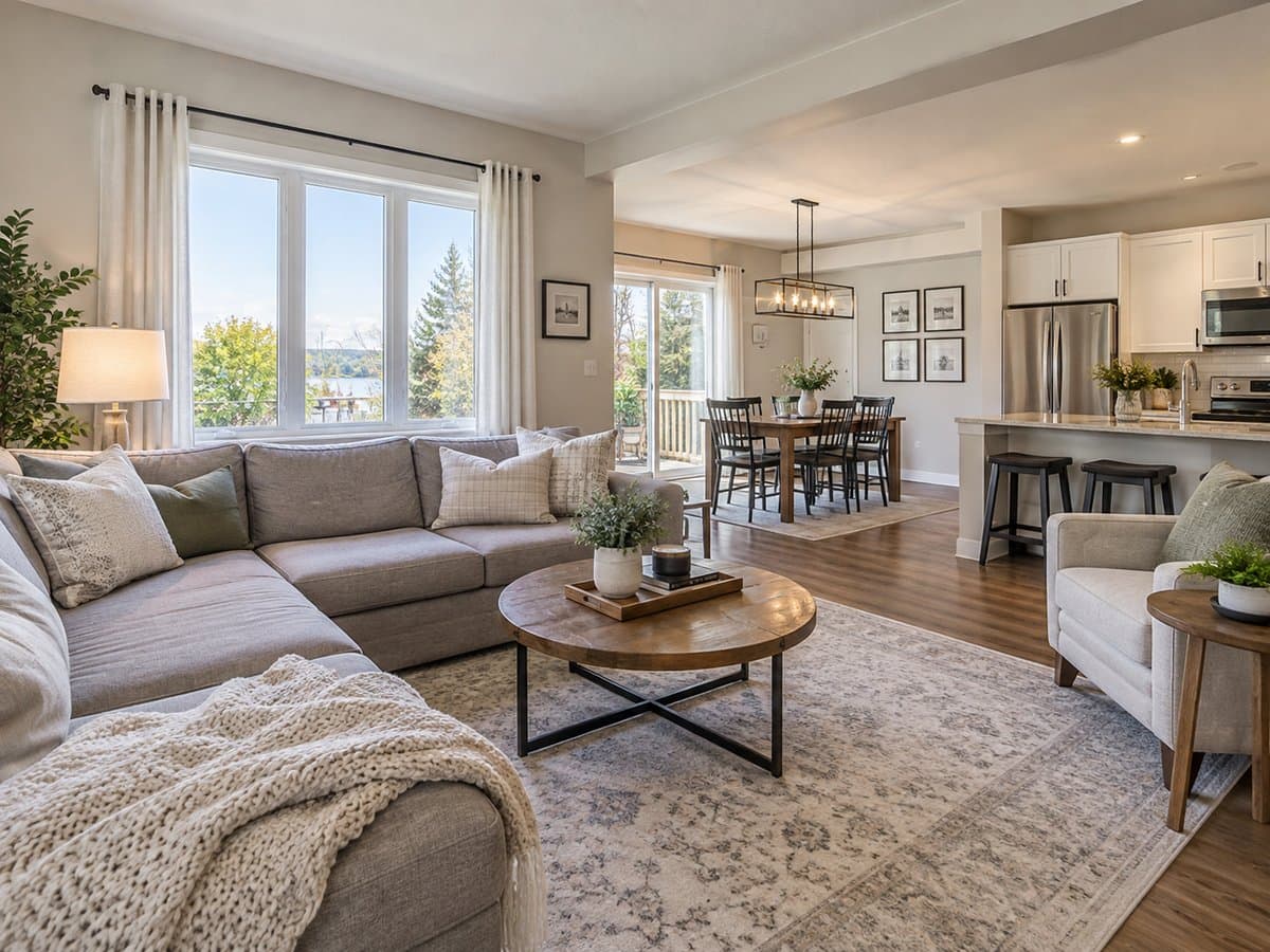 Representative interior for the roughly $900K price bracket