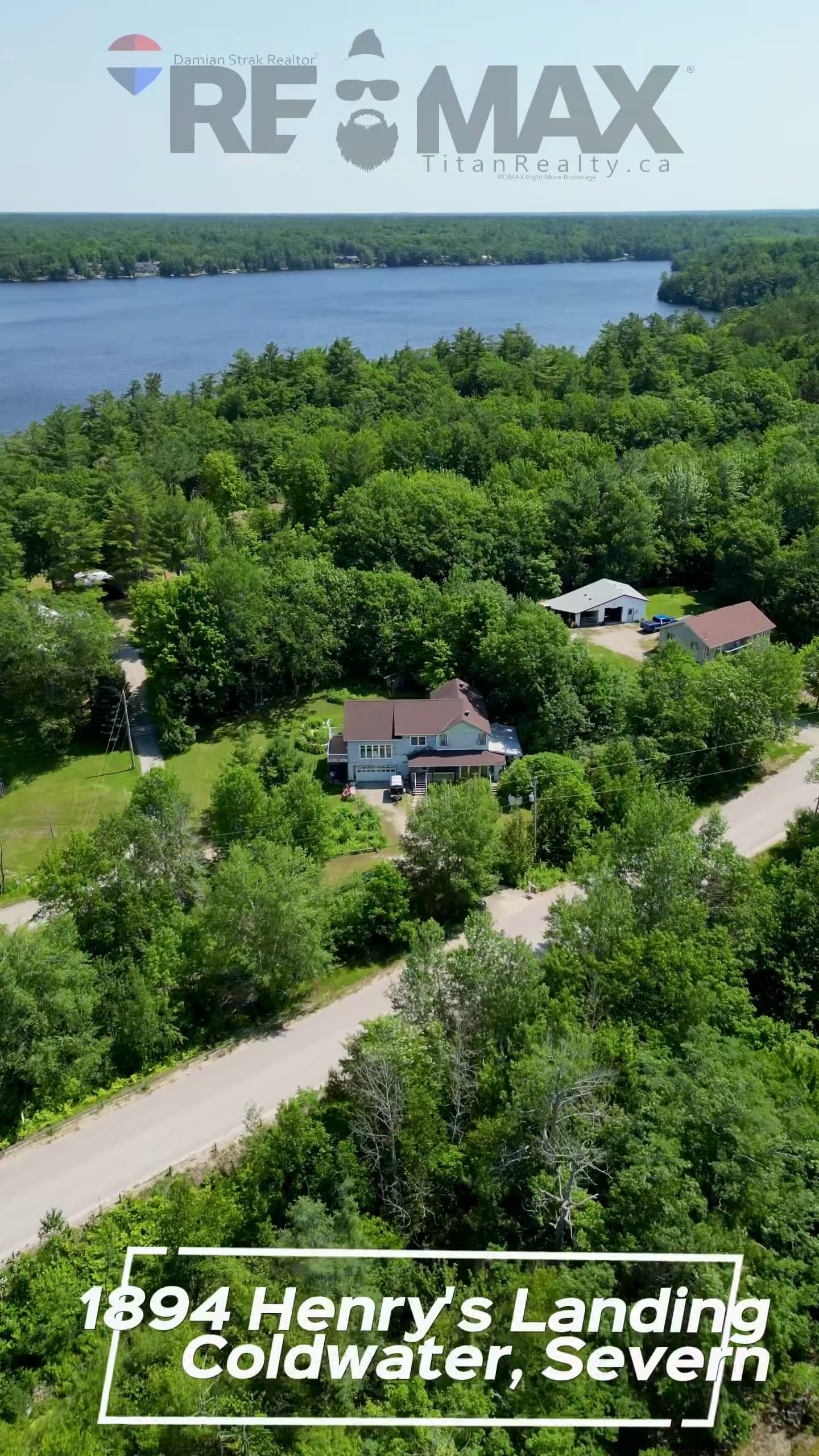 Waterfront property tour